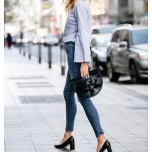 Marc Fisher Leather Block Heel